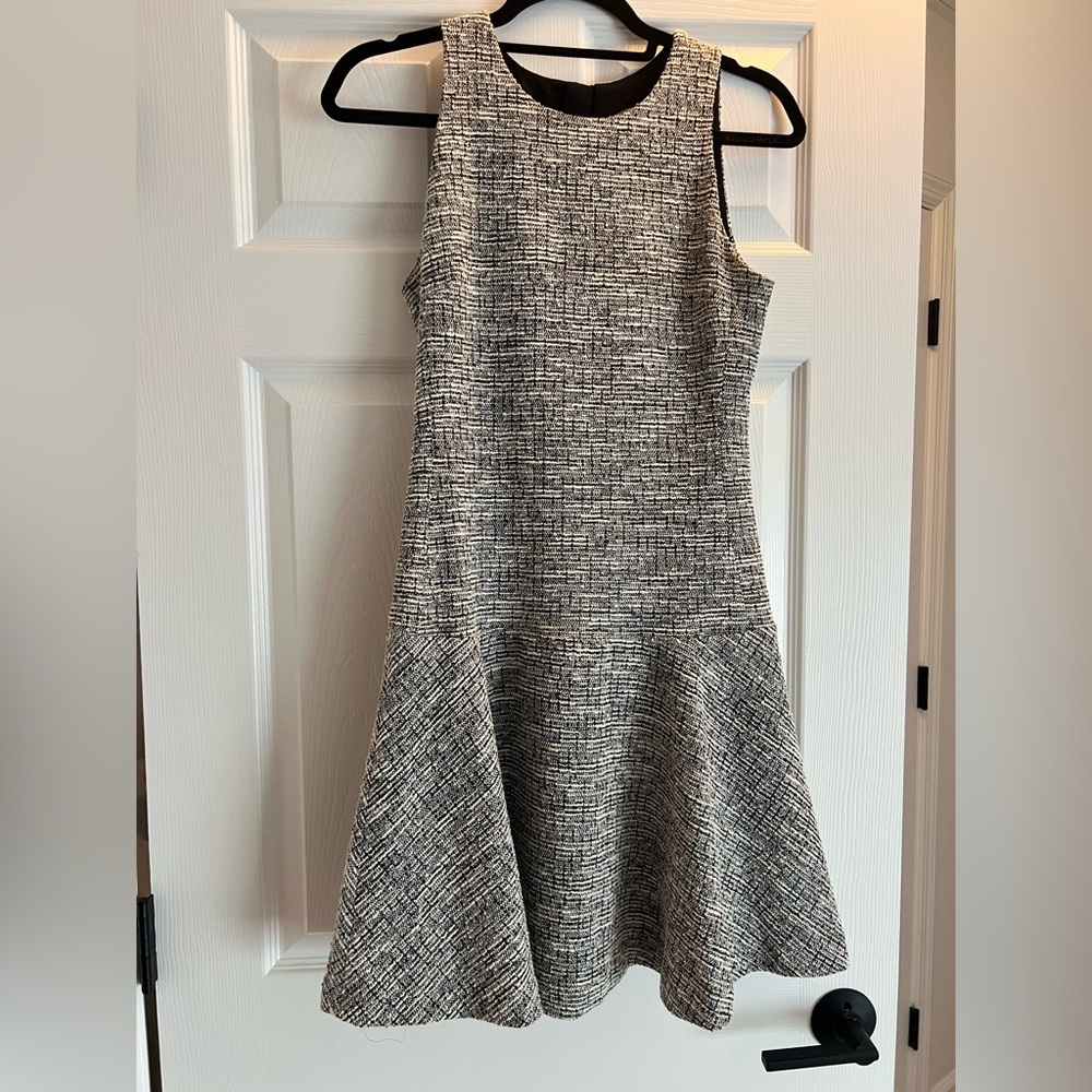 Banana Republic, size 4, sleeveless dress, soft tweed fabric - worn once!